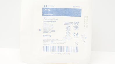 Covidien 397110 Curity Gauze Sponge 12 Ply 4inch x 4inch (x) - Pack of 10
